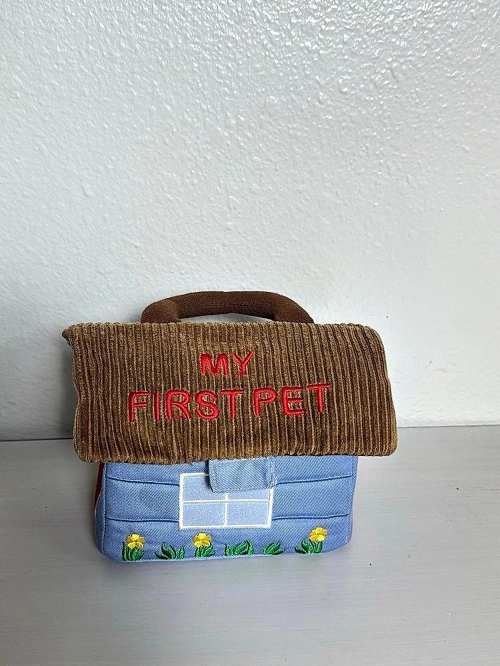 Aurora My First Pet House Carrier Blue Mini Bag with Plush Bears